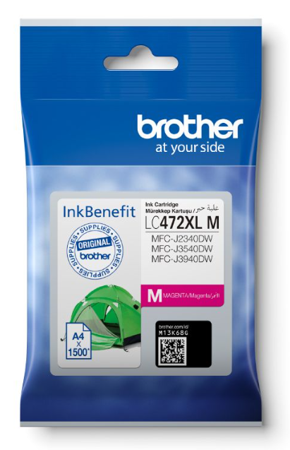 Brother LC-472 XL Magenta Original Ink Cartridge