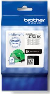 Brother LC-472 XL Black Original Ink Cartridge