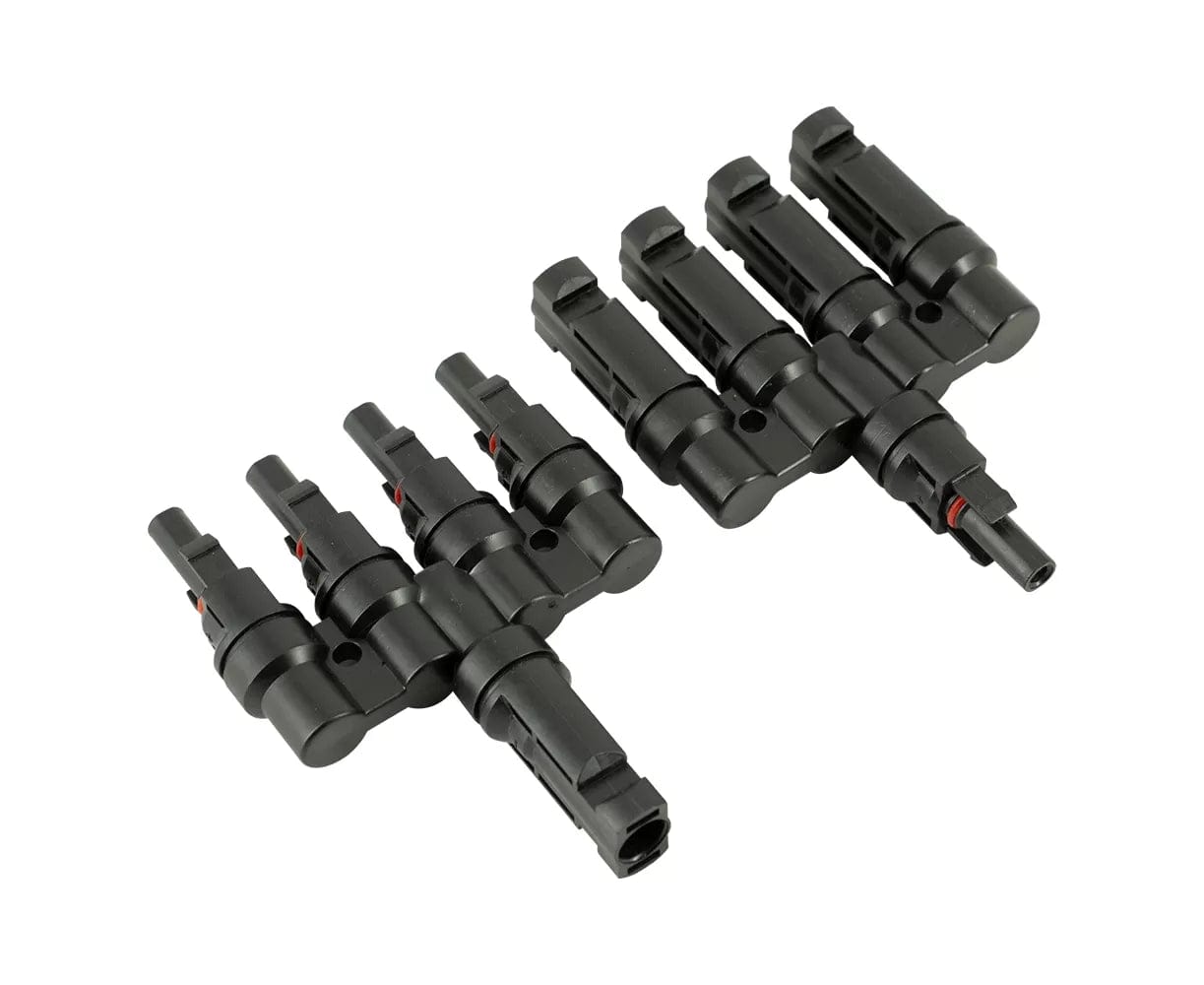 Solar Panel T-Branch 1-to-4 MC4 Connector MC4T-AN4