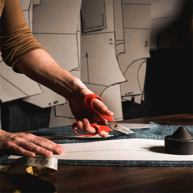 Fiskars Classic Red Left Hand General Purpose Scissor