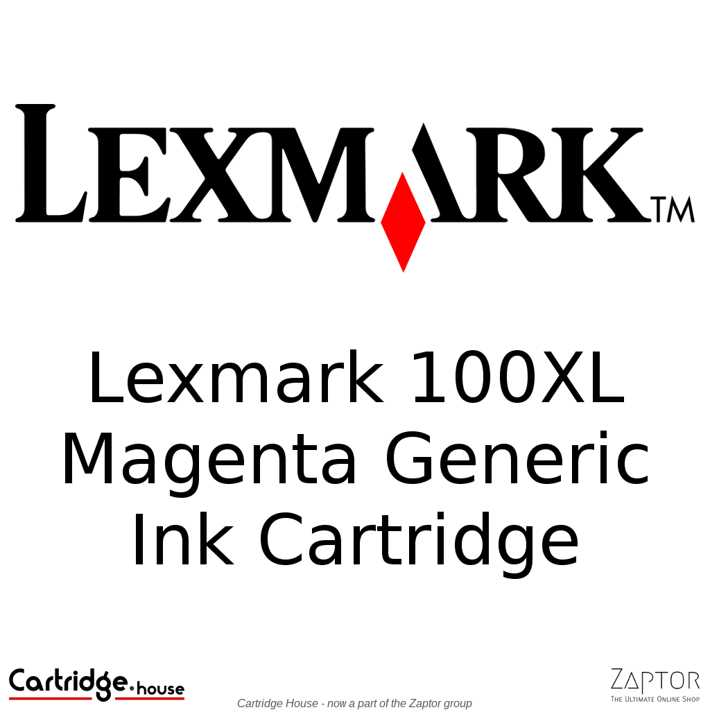 Lexmark 100XL Magenta Compatible Ink Cartridge - Alternate Brand