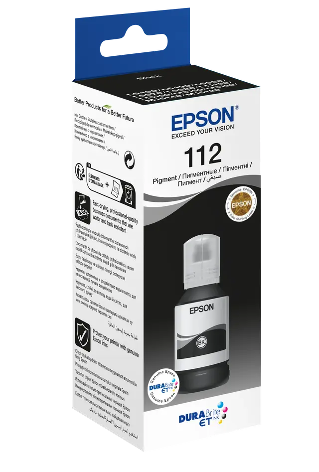 Epson 112 EcoTank Pigment Series Ink Bottle