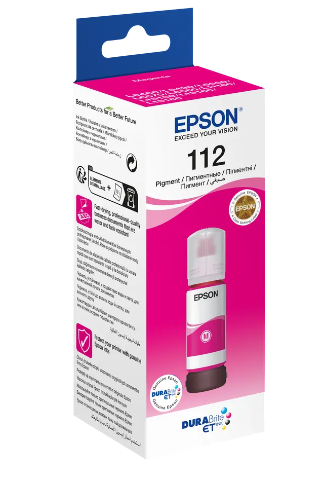 Epson 112 EcoTank Pigment Series Ink Bottle