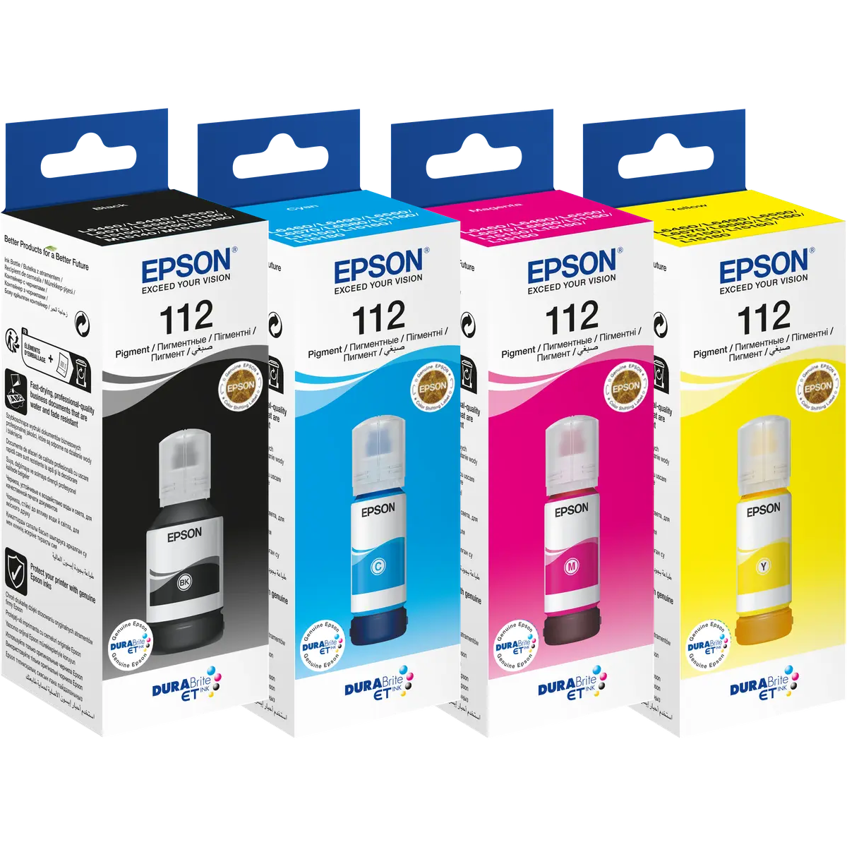 Epson 112 EcoTank Pigment Series Ink Bottle