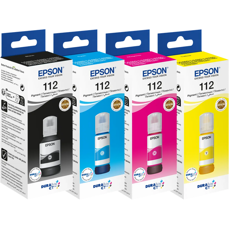 Epson 112 EcoTank Pigment Series Ink Bottle