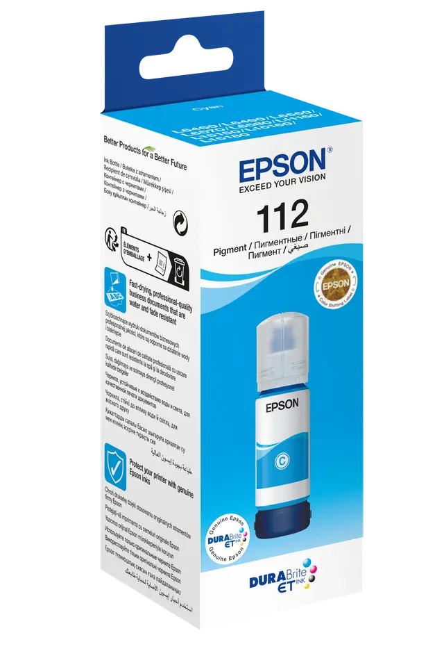 Epson 112 EcoTank Pigment Series Ink Bottle