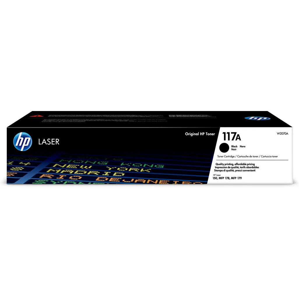 HP 117A Black Original Toner Cartridge (W2070A)