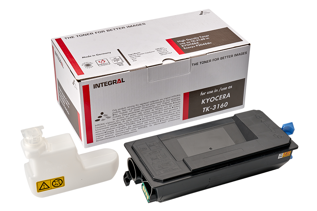 Kyocera TK-3160 Black Toner - Integral