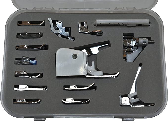 15 Piece Sewing Machine Presser Feet Set