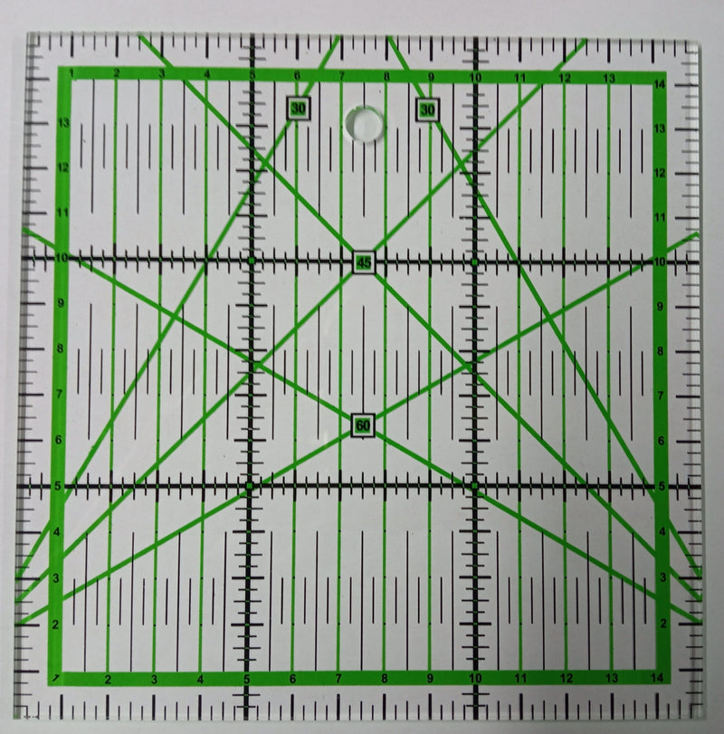 Square Ruler 15cm x 15cm