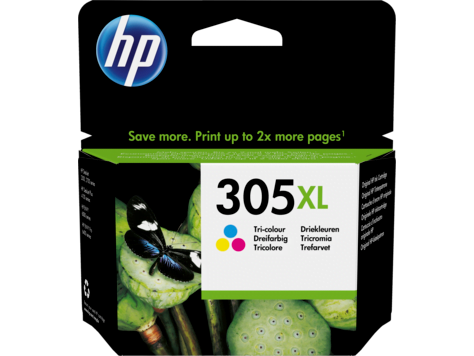 HP 305XL High Yield Tri-Colour Original Ink Cartridge (3YM63AE)