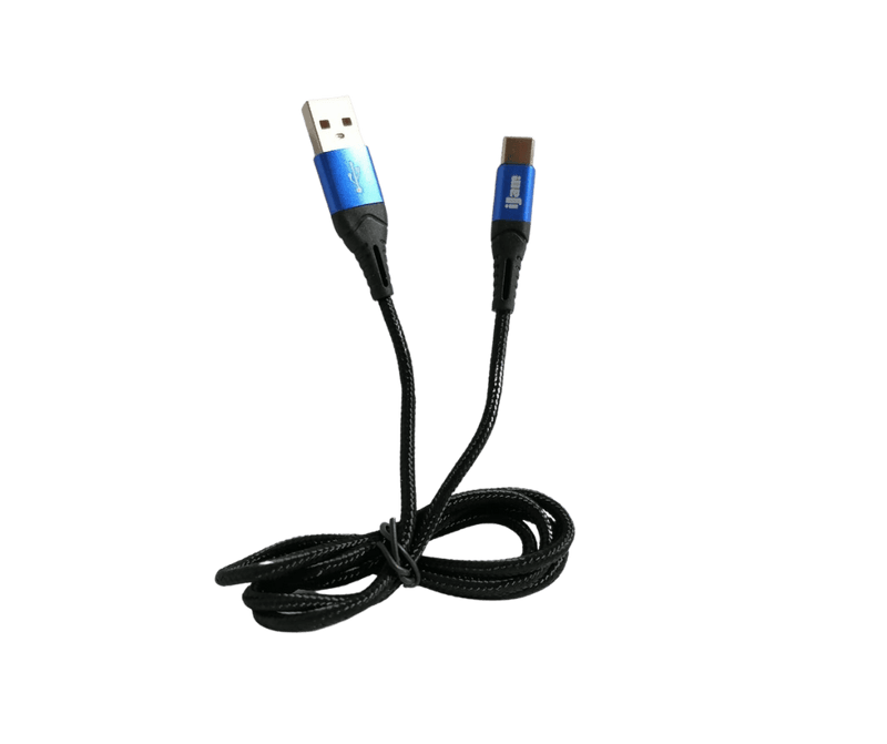 TYPE C CHARGING CABLE WITH DATASYNC 1M BRAIDED