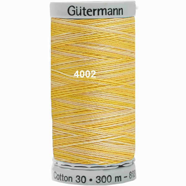 Gutermann Variegated  Sewing thread Cotton 30