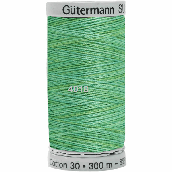 Gutermann Variegated  Sewing thread Cotton 30