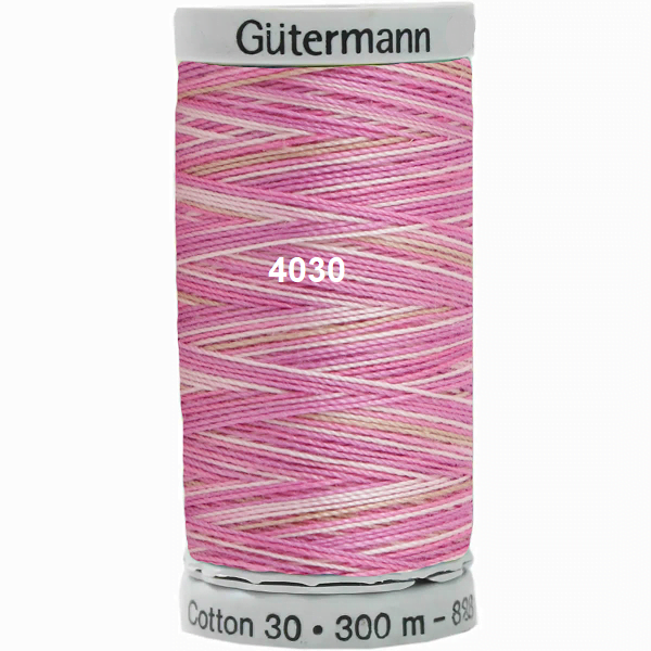 Gutermann Variegated  Sewing thread Cotton 30