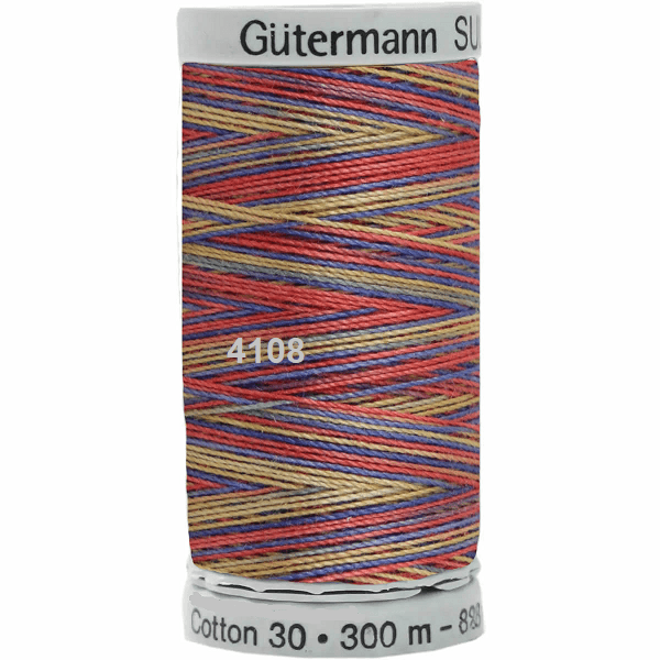 Gutermann Variegated  Sewing thread Cotton 30