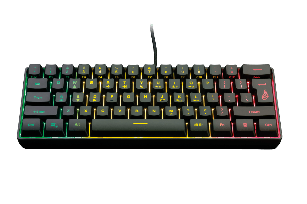 SUREFIRE KINGPIN X1 60% KIDDIES GAMING RGB KEYBOARD