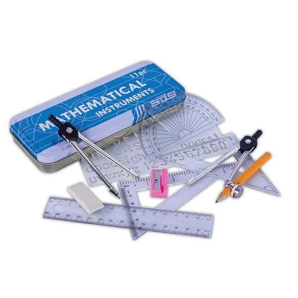 11 Piece Maths Set