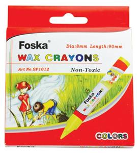 Foska Wax Crayons 24'S