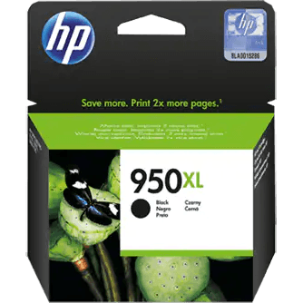 HP 950XL High Yield Black Original Ink Cartridge (CN045AE)