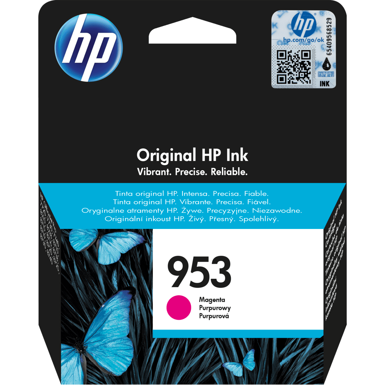 HP 953 Magenta Original Ink Cartridge (F6U13AE)