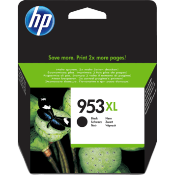 HP 953XL High Yield Black Original Ink Cartridge (L0S70AE)