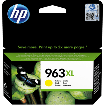 HP 963XL High Yield Yellow Original Ink Cartridge (3JA29AE)