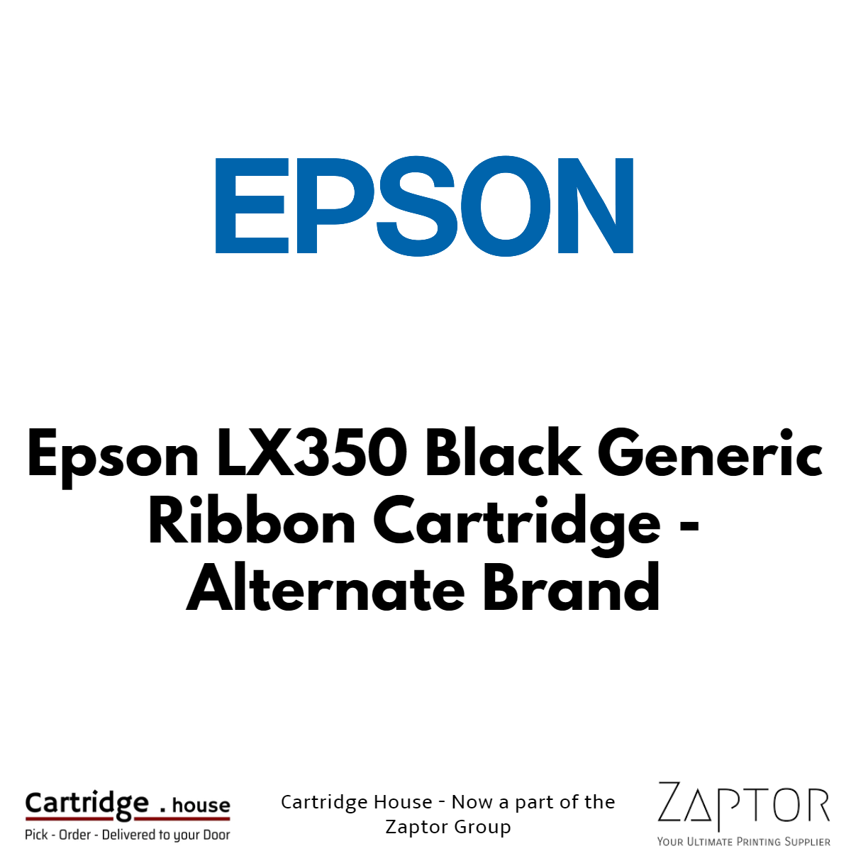 Epson LX350 Black Compatible Ribbon - Alternate Brand