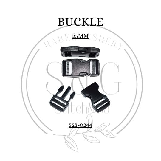 Quick Release Black Buckles