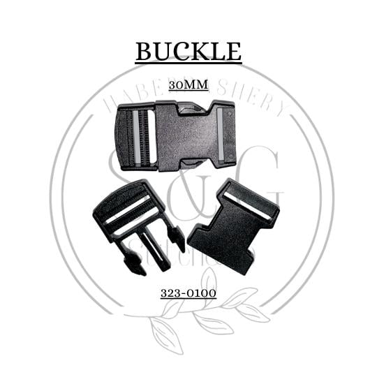 Quick Release Black Buckles