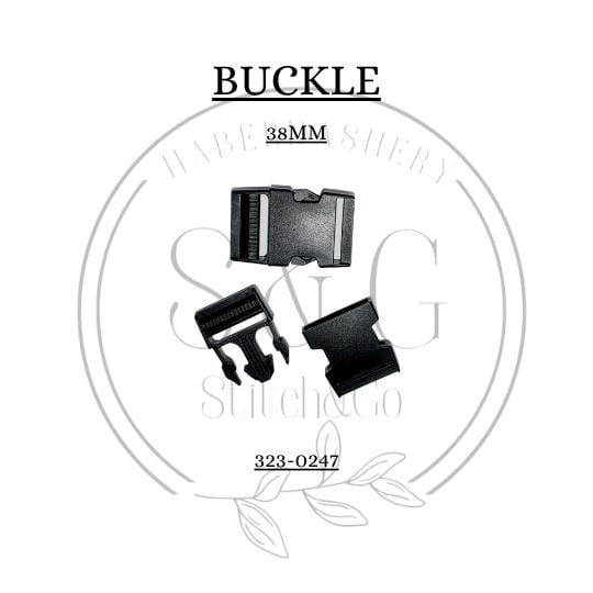 Quick Release Black Buckles