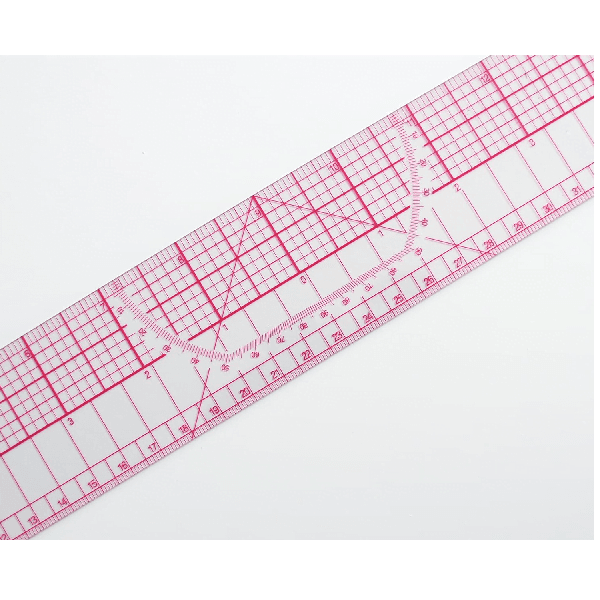 B95 C- Thru Ruler 18 inches (45cm)