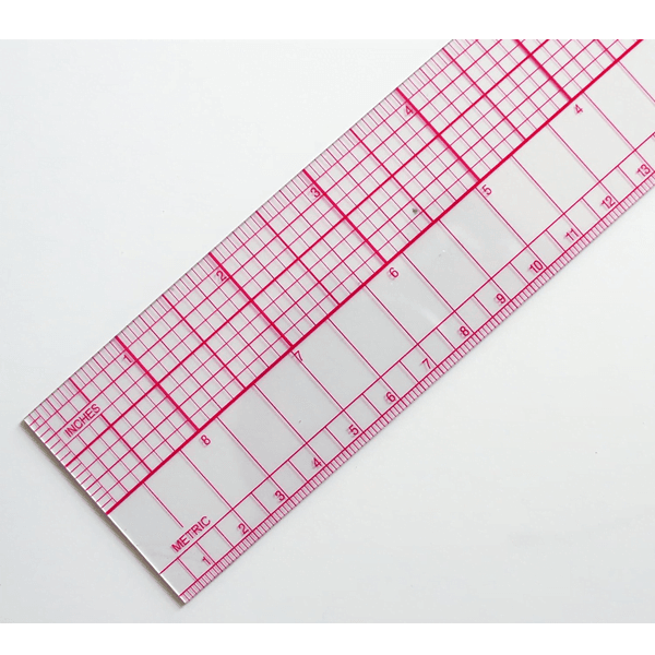 B95 C- Thru Ruler 18 inches (45cm)