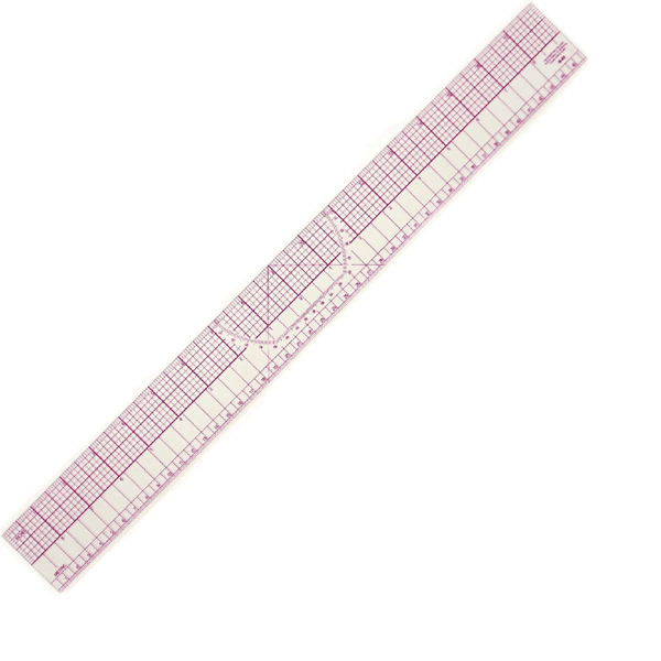 B95 C- Thru Ruler 18 inches (45cm)