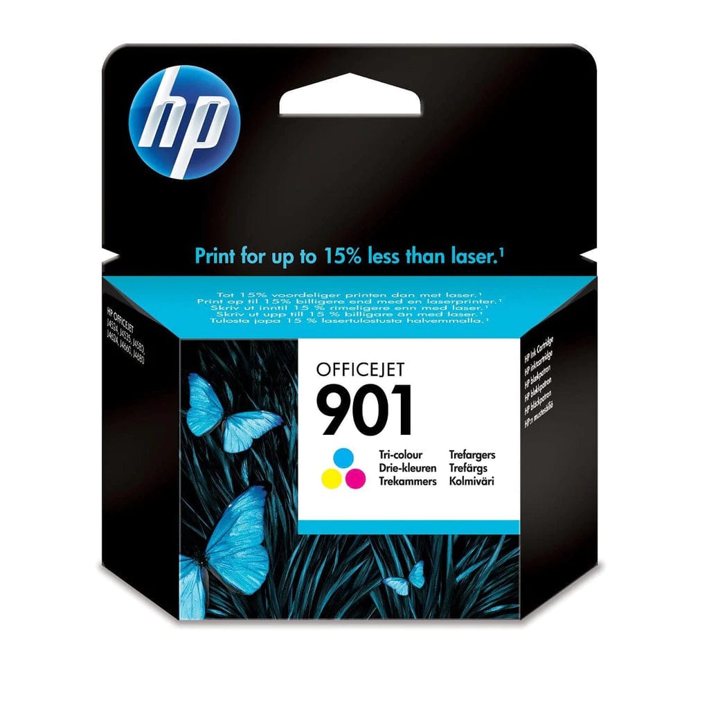 HP 901 Tri-Colour Original Ink Cartridge (CC656AE)