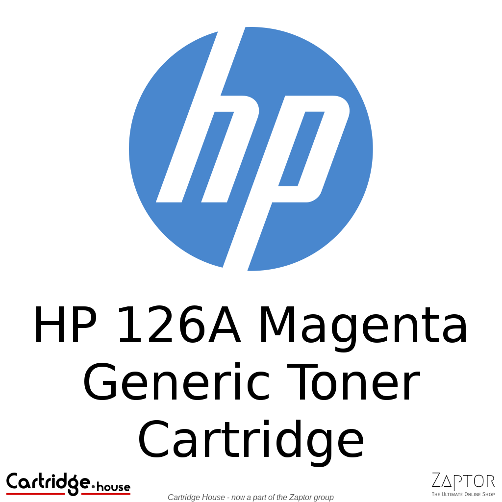 HP 126A Magenta Compatible Toner Cartridge - Alternate Brand