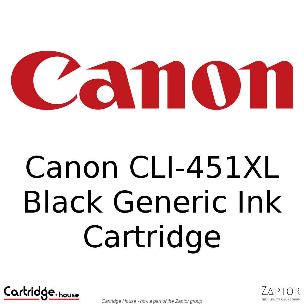 Canon CLI-451XL Black Compatible Ink Cartridge - Alternate Brand