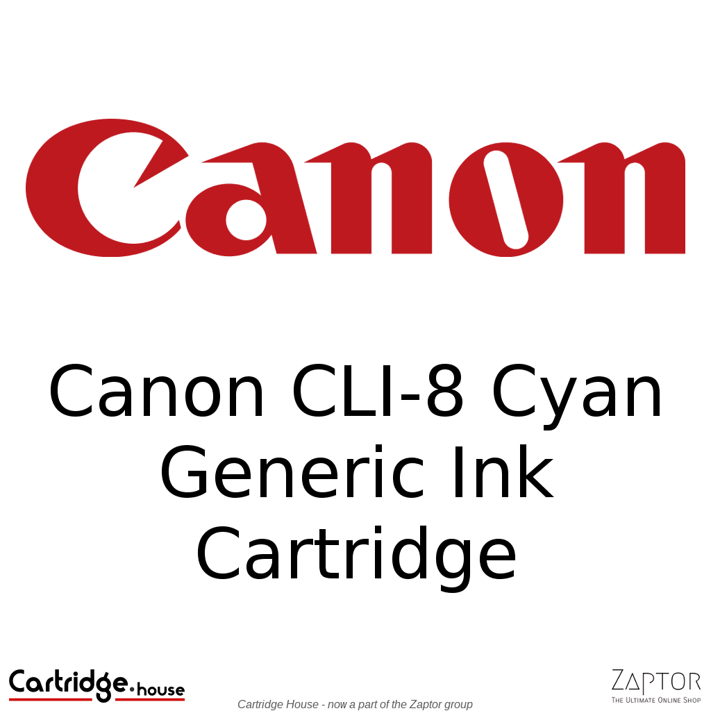 Canon CLI-8 Cyan Compatible Ink Cartridge - Alternate Brand