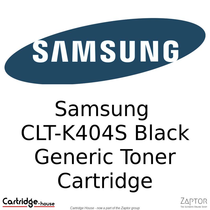 Samsung CLT-K404S Black Compatible Toner Cartridge - Alternate Brand