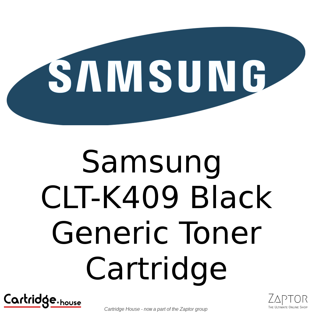 Samsung CLT-K409S Black Compatible Toner Cartridge - Alternate Brand