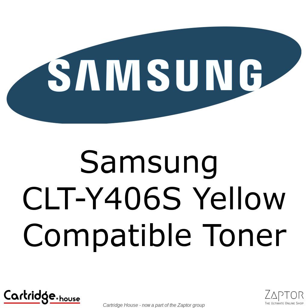 Samsung CLT-Y406S Yellow Compatible Toner Cartridge - Alternate Brand