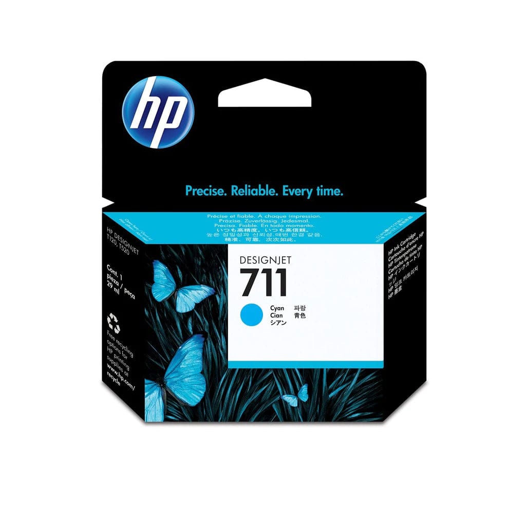 HP 711 Cyan Original Ink Cartridge (CZ130A)