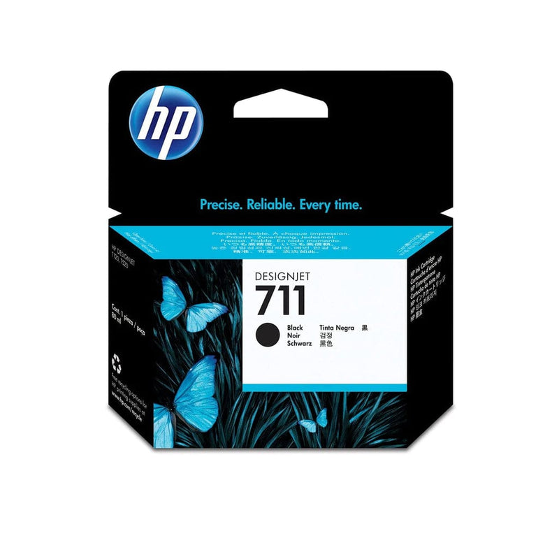 HP 711 High Yield Black Original Ink Cartridge (CZ133A)