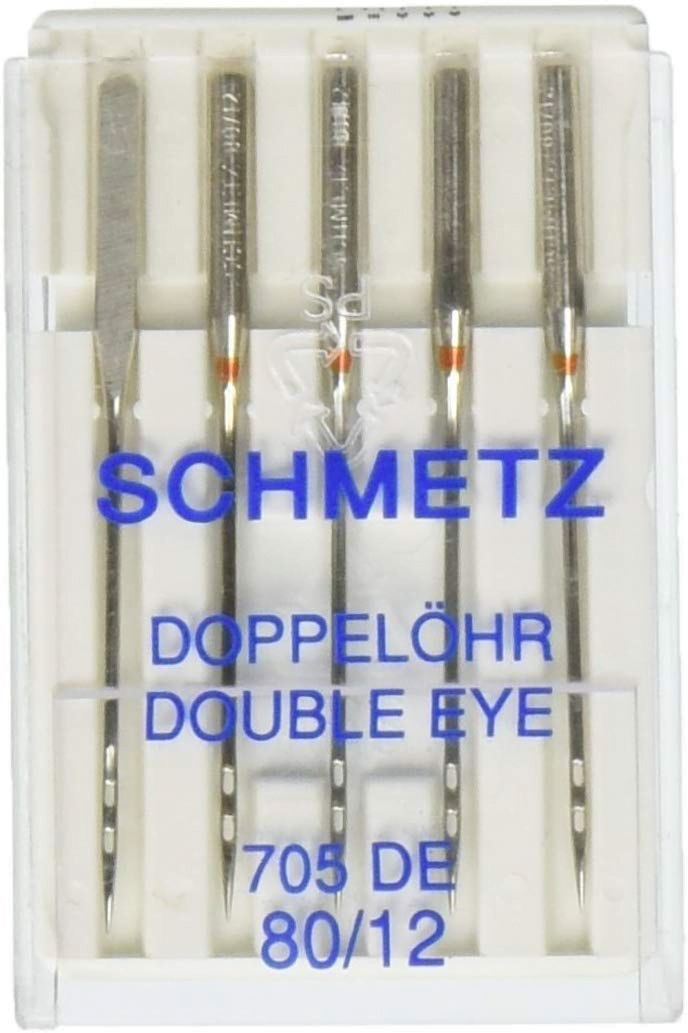 Schmetz Double Eye Needle -705DE  80/12