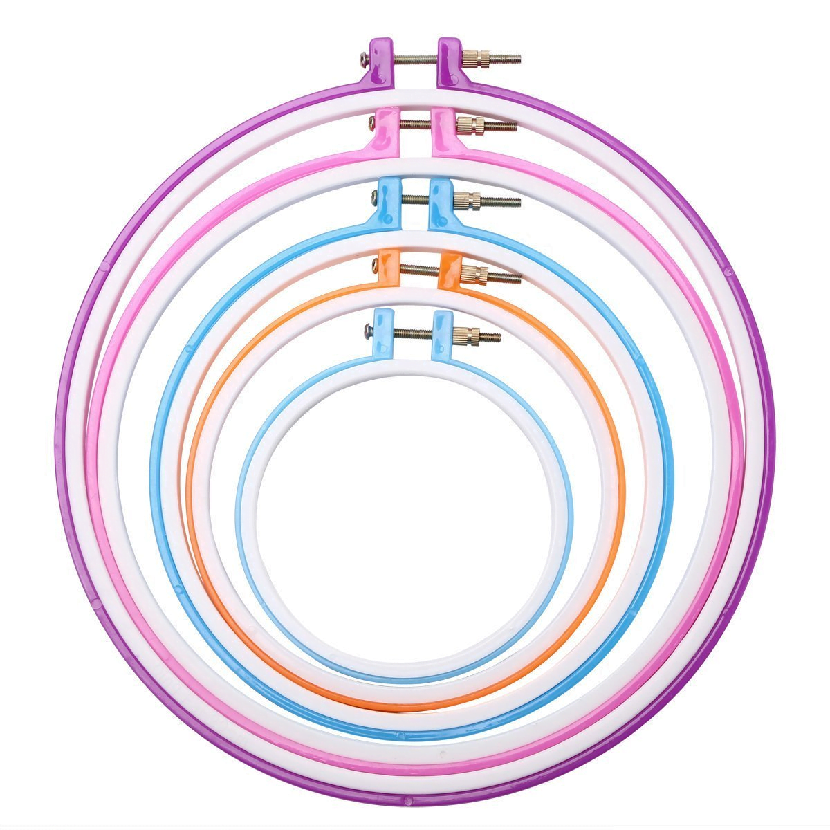 Embroidery Hoops Plastic- individual sizes