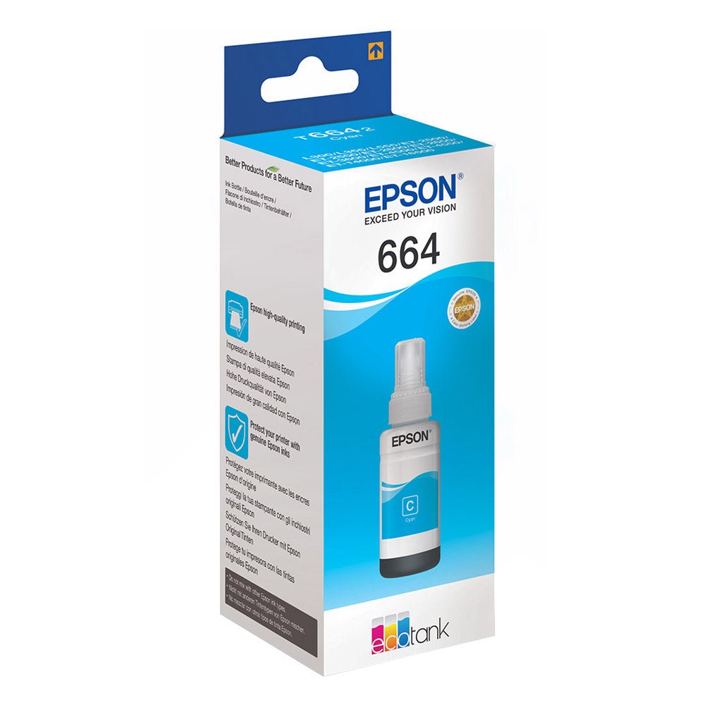 Epson T6642 Cyan Original Ink Bottle