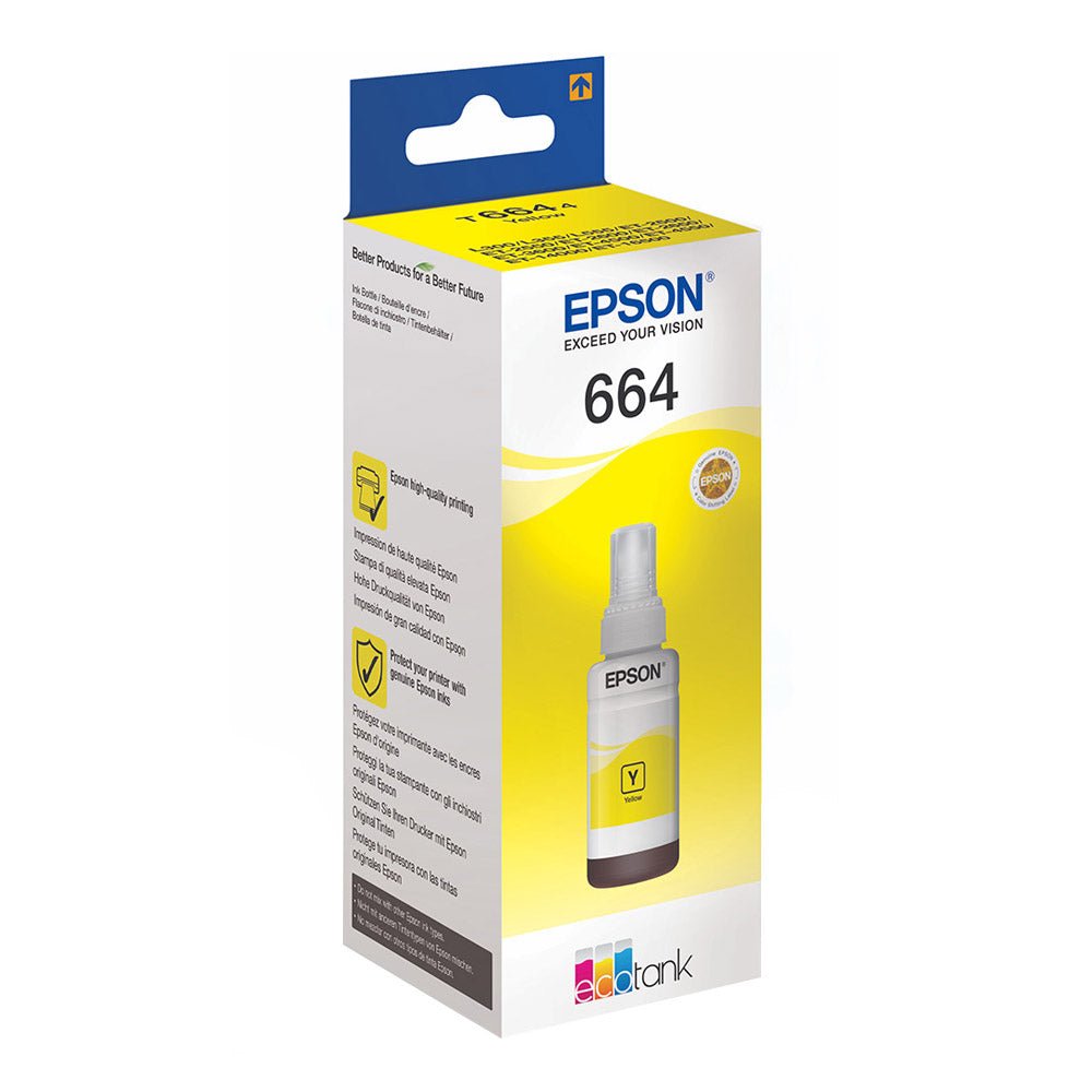 Epson T6644 Yellow Original Ink Bottle