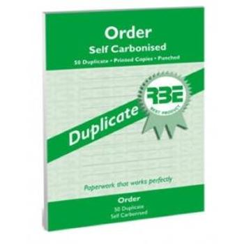 A5 Order Duplicate Pad