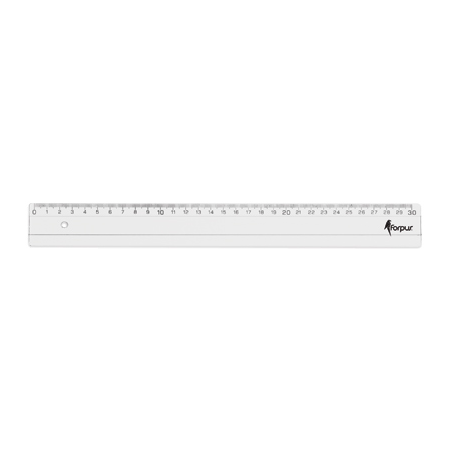 Clear 30cm Plastic Ruler