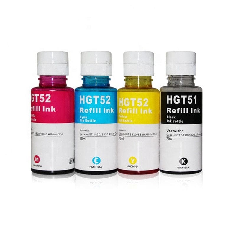 HP GT52 Cyan Ink Bottle - Alternate Brand